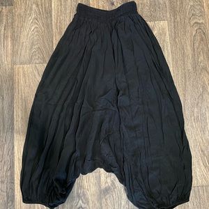 Arabian style pants, black